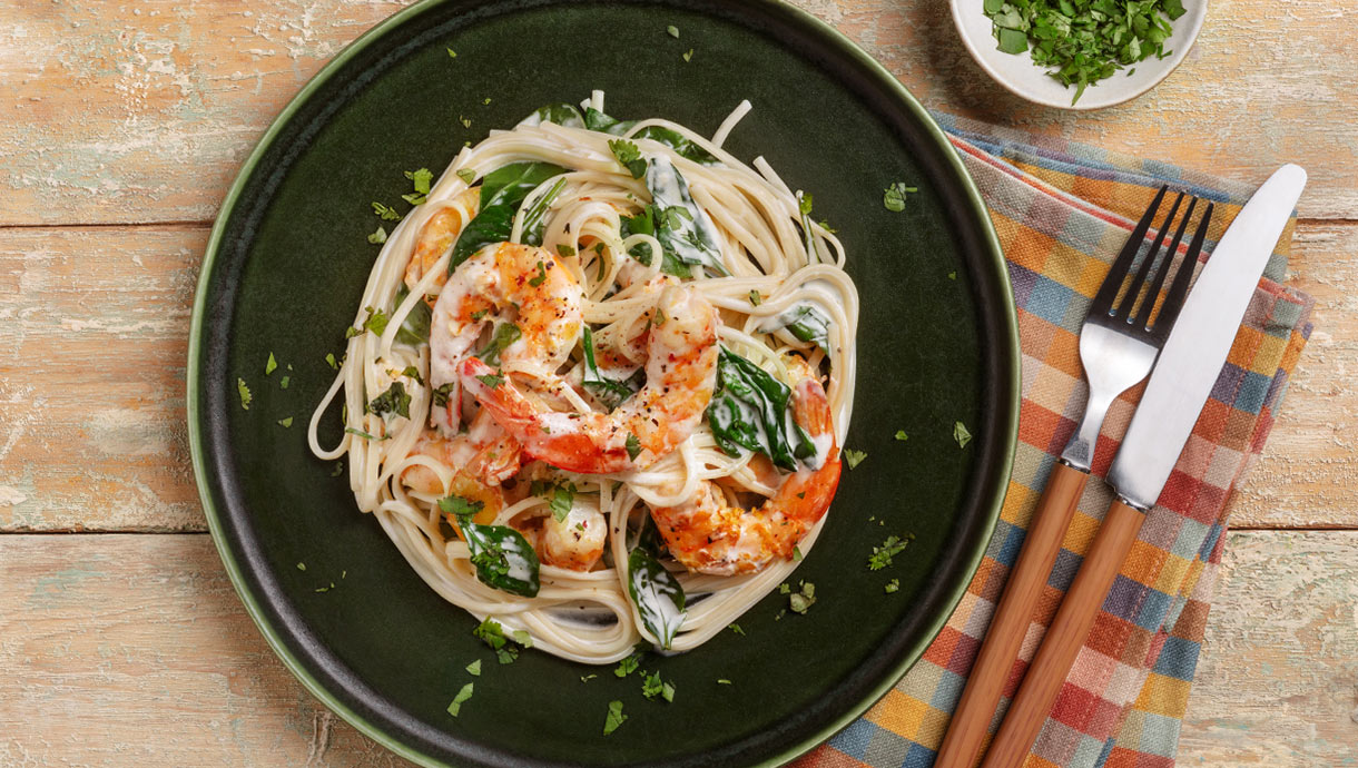 Massa de camarão na Air fryer