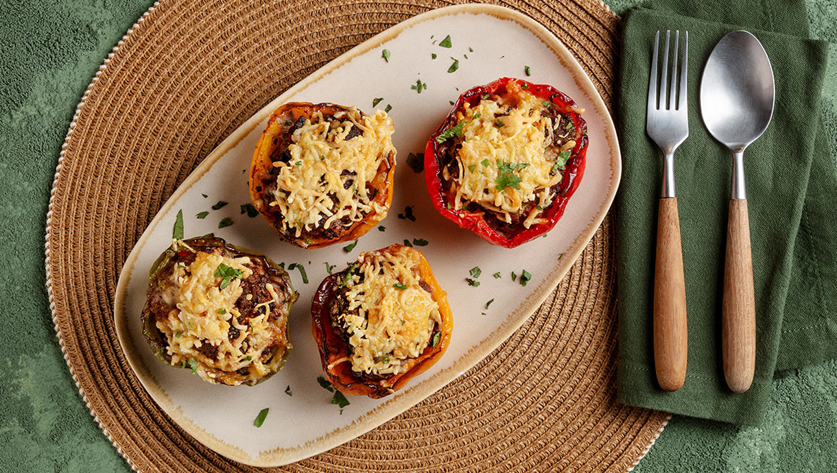 Pimentos Recheados na Air fryer