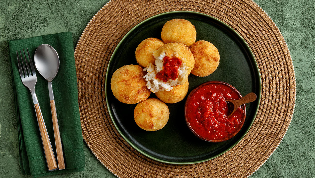 Arancini na Air fryer